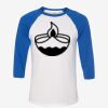 Unisex Three-Quarter Sleeve Baseball Tee Thumbnail