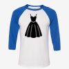 Unisex Three-Quarter Sleeve Baseball Tee Thumbnail