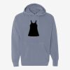 Unisex Garment-Dyed Hooded Sweatshirt Thumbnail