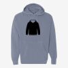 Unisex Garment-Dyed Hooded Sweatshirt Thumbnail
