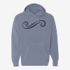 Unisex Garment-Dyed Hooded Sweatshirt Thumbnail