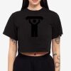 Women's Garment-Dyed Cropped Tee Thumbnail