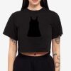 Women's Garment-Dyed Cropped Tee Thumbnail