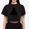 Women's Garment-Dyed Cropped Tee Thumbnail